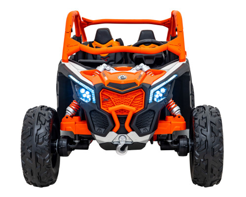 Дитяча акумуляторна машинка Баггі Maverick Turbo RR Помаранчева