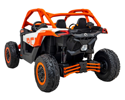 Дитяча акумуляторна машинка Баггі Maverick Turbo RR Помаранчева