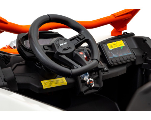 Дитяча акумуляторна машинка Баггі Maverick Turbo RR Помаранчева