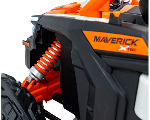 Дитяча акумуляторна машинка Баггі Maverick Turbo RR Помаранчева