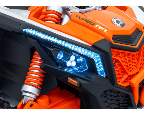 Дитяча акумуляторна машинка Баггі Maverick Turbo RR Помаранчева