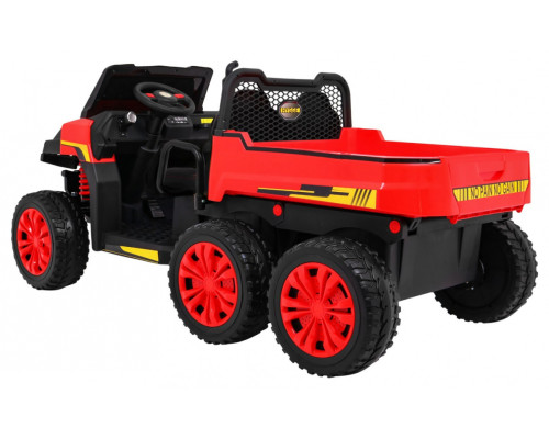 Дитяча акумуляторна машинка Farmer Truck Червона