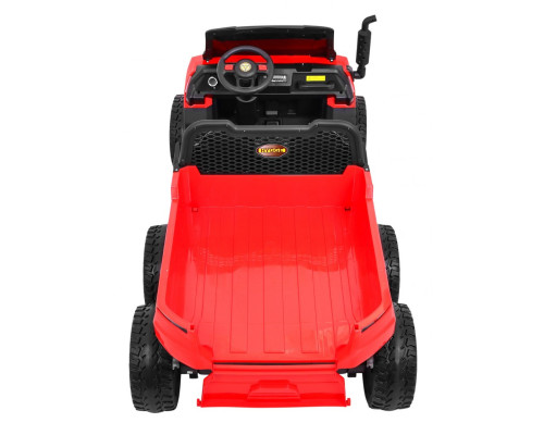 Дитяча акумуляторна машинка Farmer Truck Червона