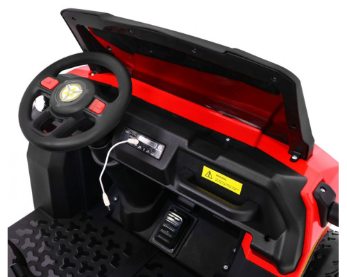 Дитяча акумуляторна машинка Farmer Truck Червона