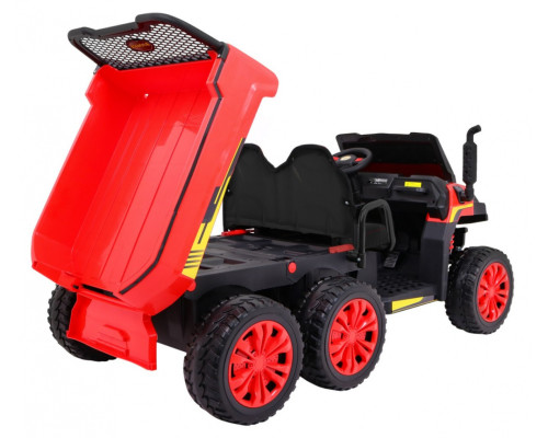 Дитяча акумуляторна машинка Farmer Truck Червона