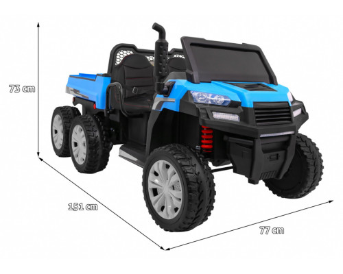 Дитяча акумуляторна машинка Farmer Truck Синя