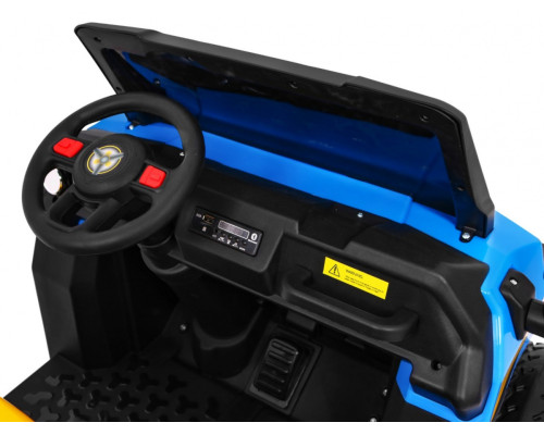 Дитяча акумуляторна машинка Farmer Truck Синя