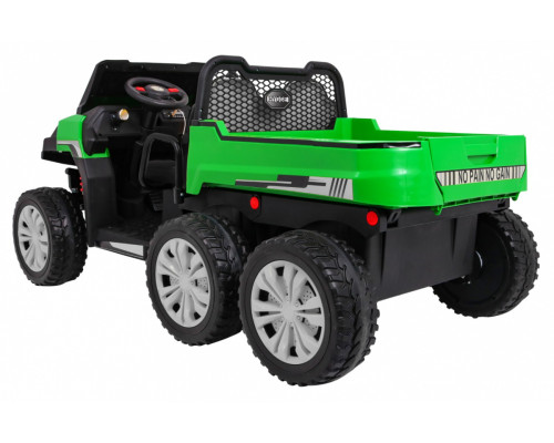 Дитяча акумуляторна машинка Farmer Truck Зелена