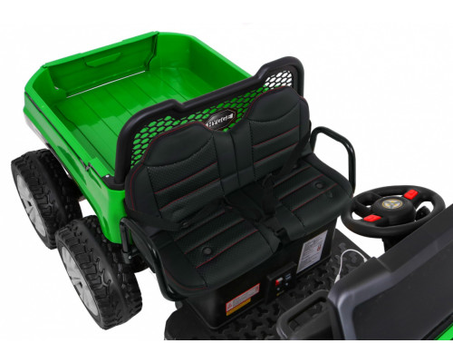Дитяча акумуляторна машинка Farmer Truck Зелена