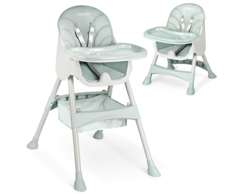 Стільчик для годування зі столиком Ricokids Milo 79 х 62 х 94 см - зелено-білий Стільчик для годування зі столиком Ricokids Milo 79 х 62 х 94 см - зелено-білий