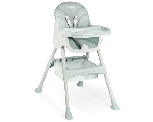 Стільчик для годування зі столиком Ricokids Milo 79 х 62 х 94 см - зелено-білий Стільчик для годування зі столиком Ricokids Milo 79 х 62 х 94 см - зелено-білий