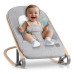 Крісло-гойдалка для немовлят Nukido 2в1 з іграшками, 74 х 40,5 х 47 см - сіра