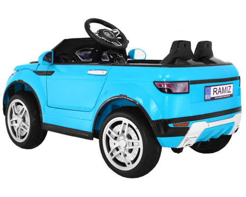 Дитячий електромобіль Rapid Racer Blue + Пульт + Вільний старт + EVA + MP3 LED