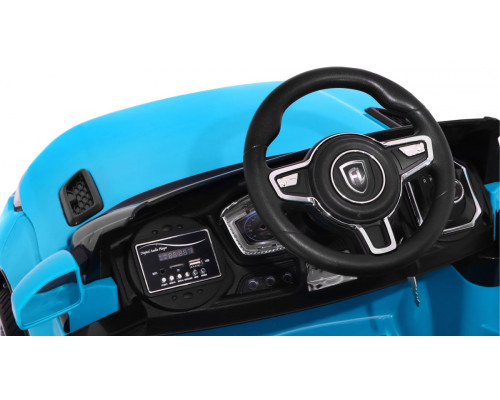 Дитячий електромобіль Rapid Racer Blue + Пульт + Вільний старт + EVA + MP3 LED