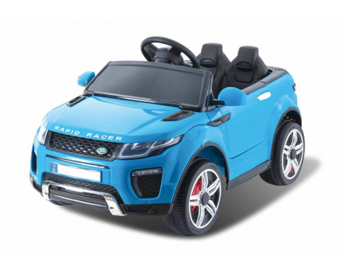 Дитячий електромобіль Rapid Racer Blue + Пульт + Вільний старт + EVA + MP3 LED