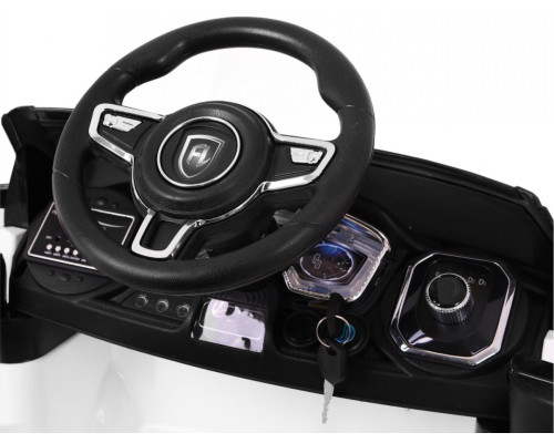 Дитячий електромобіль Rapid Racer Помаранчевий + Пульт + Вільний старт + EVA + MP3 LED