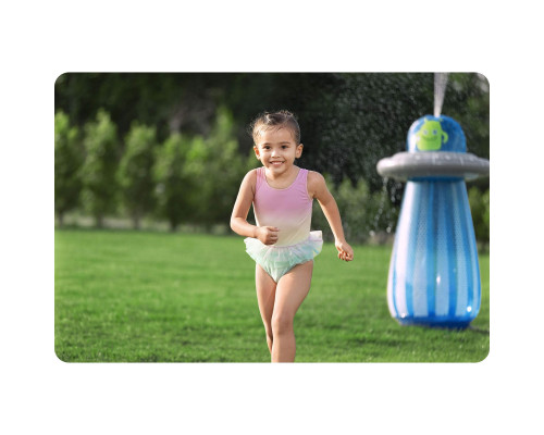 Іграшка надувна Bestway 52731 НЛО з розпилювачем 119 х 61 см