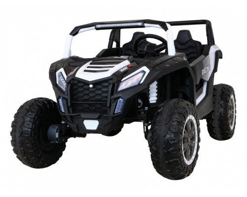 Дитячий акумуляторний баггі для 2 дітей Білий