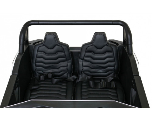 Дитячий акумуляторний баггі для 2 дітей Білий