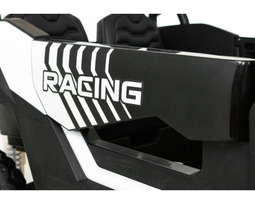 Дитячий акумуляторний баггі для 2 дітей Білий