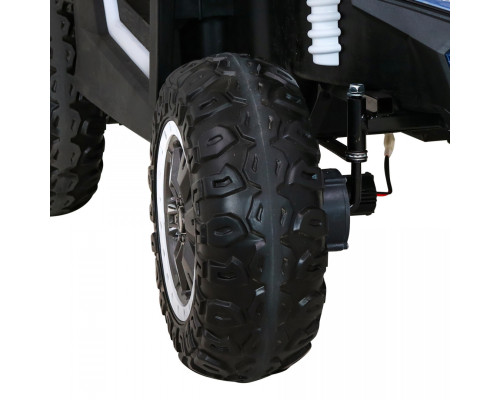 Дитячий акумуляторний баггі для 2 дітей Білий