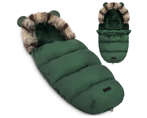 Конверт Elmi Ricokids для коляски та санок, 95 х 48 см - зелений
