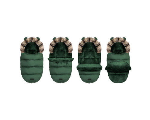 Конверт Elmi Ricokids для коляски та санок, 95 х 48 см - зелений