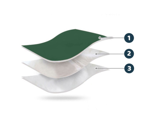 Конверт Elmi Ricokids для коляски та санок, 95 х 48 см - зелений