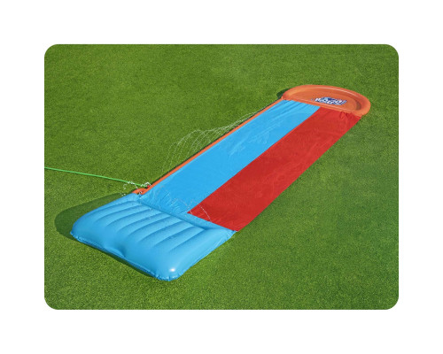 Водна гірка двомісна Bestway 52478 488 см, червно-синя