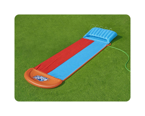 Водна гірка двомісна Bestway 52478 488 см, червно-синя