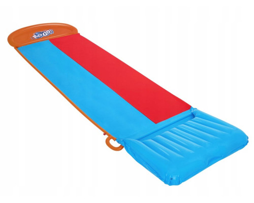 Водна гірка двомісна Bestway 52478 488 см, червно-синя