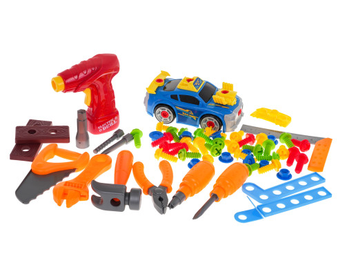 Дитяча інтерактивна автомобільна майстерня 4в1 3+