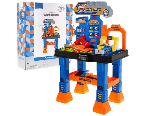 Дитяча інтерактивна автомобільна майстерня 4в1 3+