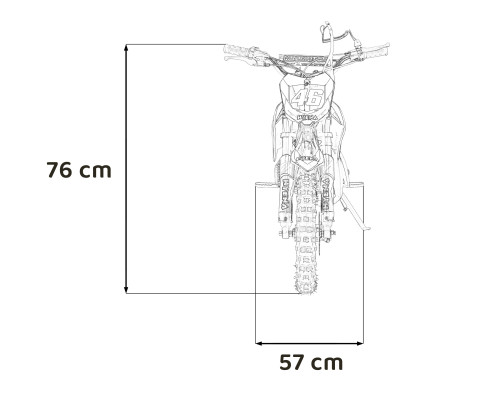 Дитячий акумуляторний мотоцикл RENEGADE 50R Зелений