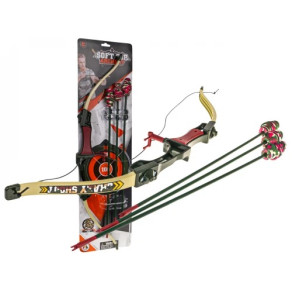 Дитячий набір лук + стріли Ramiz ZOG.AJ030-10BW, 67 х 16,5 х 3,5 см - різнокольоровий