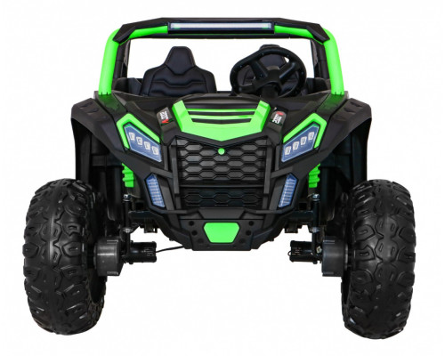 Дитячий акумуляторний Баггі для 2 дітей Зелений