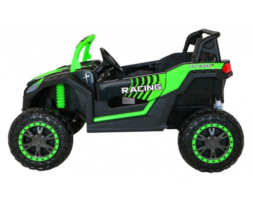 Дитячий акумуляторний Баггі для 2 дітей Зелений