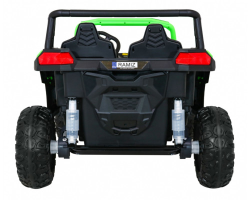 Дитячий акумуляторний Баггі для 2 дітей Зелений