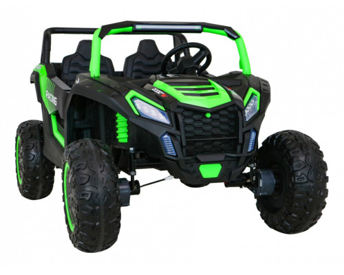 Дитячий акумуляторний Баггі для 2 дітей Зелений