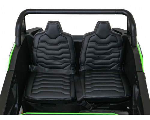 Дитячий акумуляторний Баггі для 2 дітей Зелений