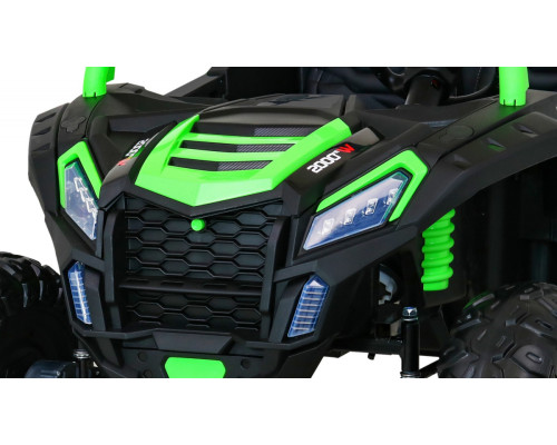 Дитячий акумуляторний Баггі для 2 дітей Зелений