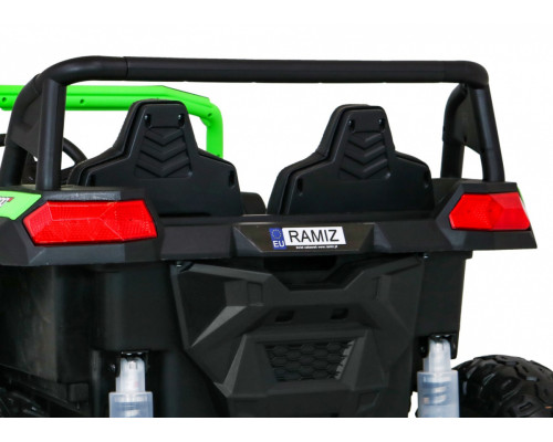 Дитячий акумуляторний Баггі для 2 дітей Зелений