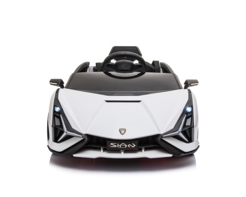 Lamborghini SIAN на акумуляторі для дітей Білий + Пульт + EVA + Free Start + Audio LED