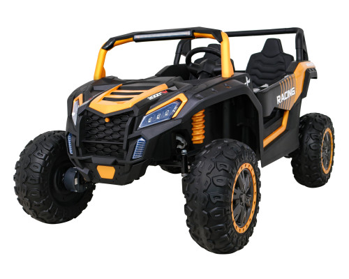 ATV Racing Баггі для 2 дітей Gold + 4x4 Drive + Пульт + Повільний старт + MP3 LED
