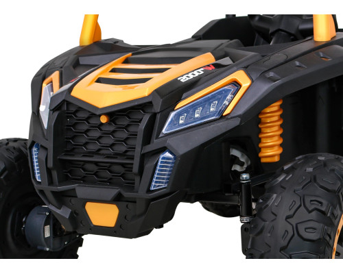 ATV Racing Баггі для 2 дітей Gold + 4x4 Drive + Пульт + Повільний старт + MP3 LED