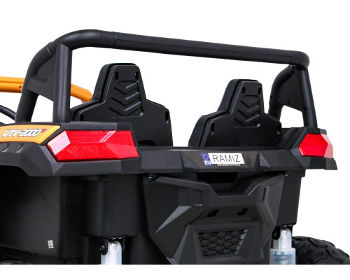 ATV Racing Баггі для 2 дітей Gold + 4x4 Drive + Пульт + Повільний старт + MP3 LED
