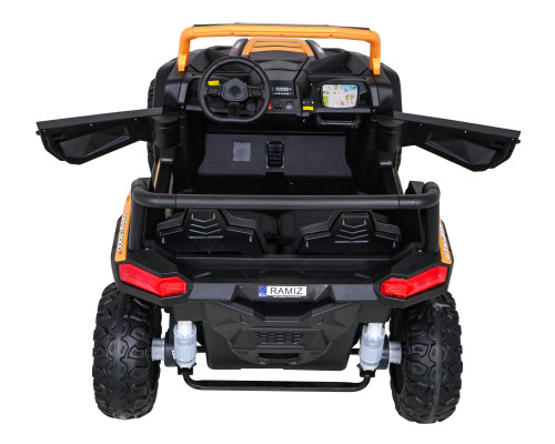 ATV Racing Баггі для 2 дітей Gold + 4x4 Drive + Пульт + Повільний старт + MP3 LED