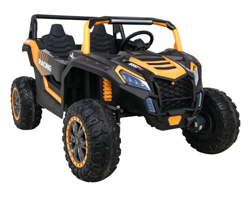 ATV Racing Баггі для 2 дітей Gold + 4x4 Drive + Пульт + Повільний старт + MP3 LED