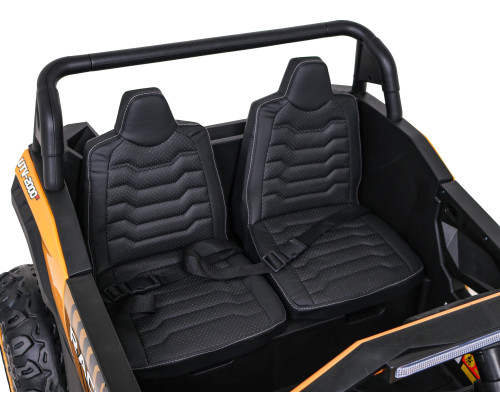 ATV Racing Баггі для 2 дітей Gold + 4x4 Drive + Пульт + Повільний старт + MP3 LED