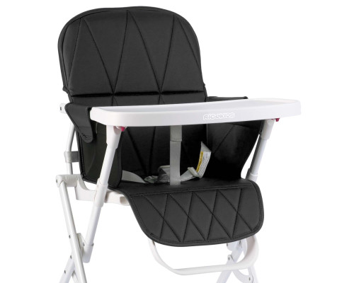 Стільчик для годування Ricokids Nuco 70 х 60 х 95 см - чорно-білий